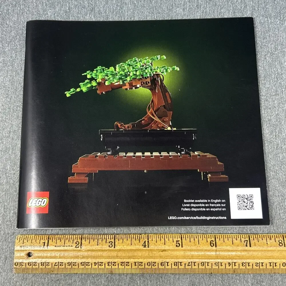 LEGO 10281 Bonsai Tree Instruction Manual BOOKLET ONLY Botanical Collection